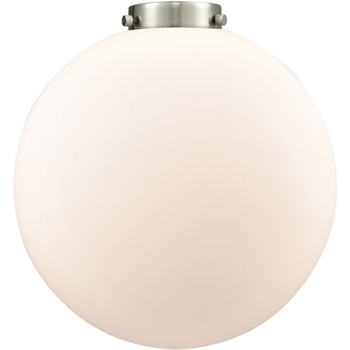 Franklin Restoration Beacon 1 Light 12 inch Antique Brass Mini Pendant Ceiling Light in Incandescent, Matte White, Franklin Restoration